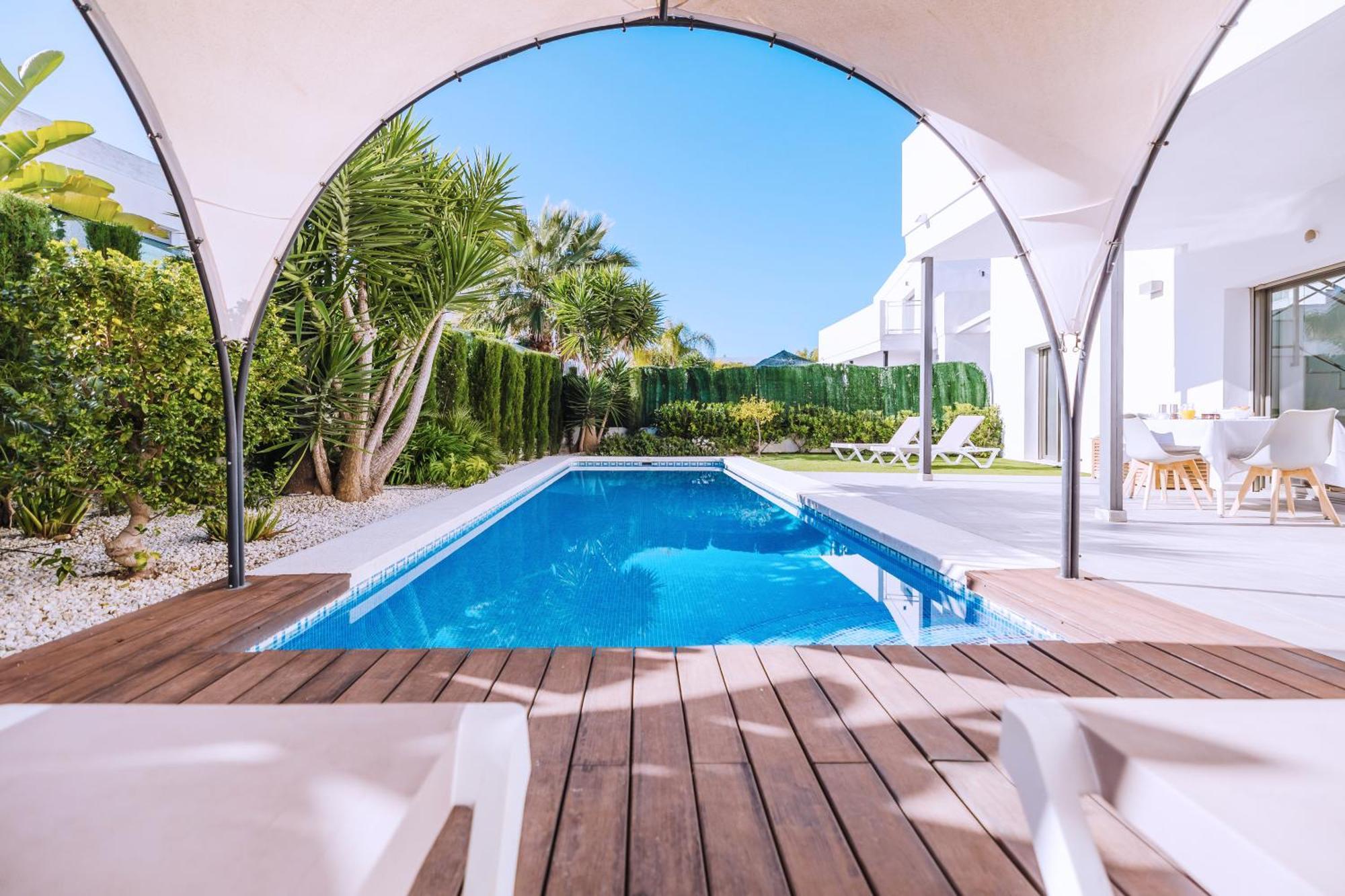 Casa Coco Stylisches Beachhouse Mit Pool & Sundeck Els Poblets Denia Ngoại thất bức ảnh